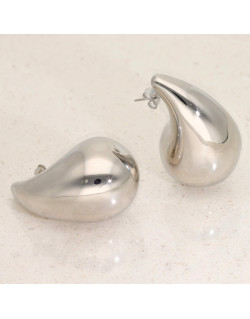 Boucles d'oreilles Goutte ETIKA en Acier - 42x24 mm - AE-B70142