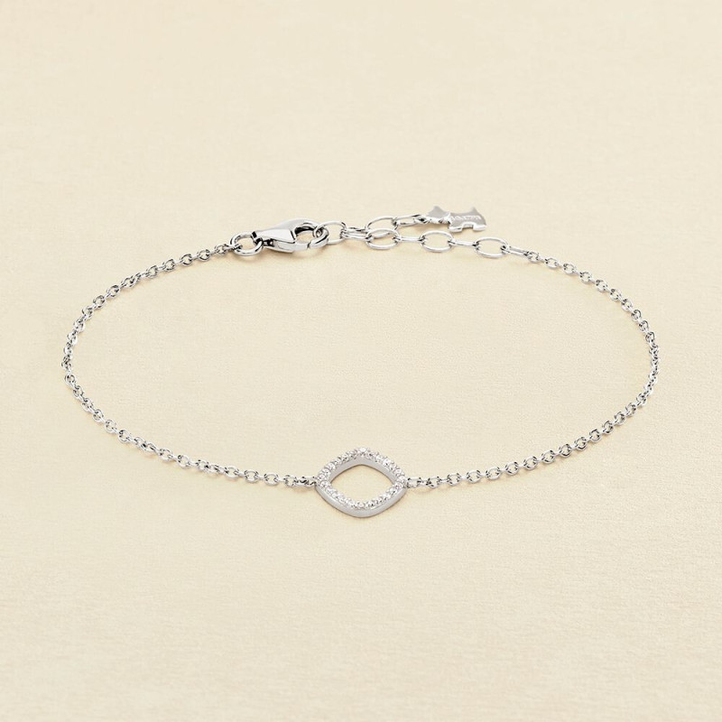 Bracelet AGATHA en Argent 925/1000 et Oxydes - 02420588-136-TU