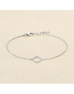 Bracelet AGATHA en Argent 925/1000 et Oxydes - 02420588-136-TU