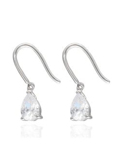 Boucles d'oreilles AÉLYS en Or 375/1000 Blanc et Oxyde - AE-B4OZ0048
