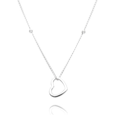 Collier Cœur AÉLYS en Argent 925/1000 - AE-C60215