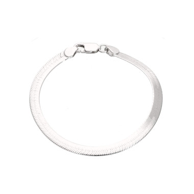 Bracelet AÉLYS en Argent 925/1000 Maille Miroir - AE-BR60186