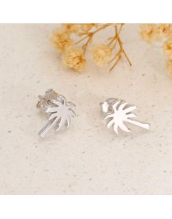 Boucles d'oreilles Palmier AÉLYS en Argent 925/1000 - AE-B60273