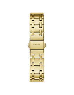 Montre DESIRE - GUESS Femme Cadran Nacré Vert et Bracelet Acier Doré - GW0770L2