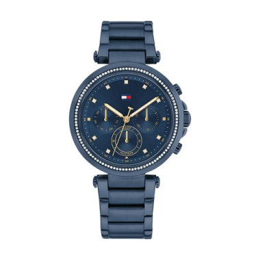 Montre EMILY - TOMMY HILFIGER Femme Cadran et Bracelet Bleu - 1782704