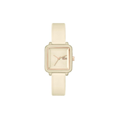 Montre LACOSTE.12.12 Femme Bracelet Silicone Beige - 2001385