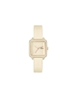 Montre LACOSTE.12.12 Femme Bracelet Silicone Beige - 2001385