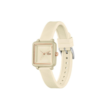 Montre LACOSTE.12.12 Femme Bracelet Silicone Beige - 2001385