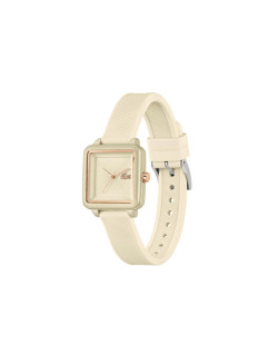 Montre LACOSTE.12.12 Femme Bracelet Silicone Beige - 2001385