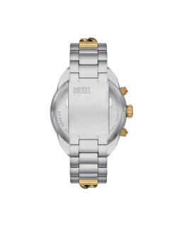 Montre SPIKED - DIESEL Homme Bracelet Acier Bicolore avec Chaîne - DZ4629