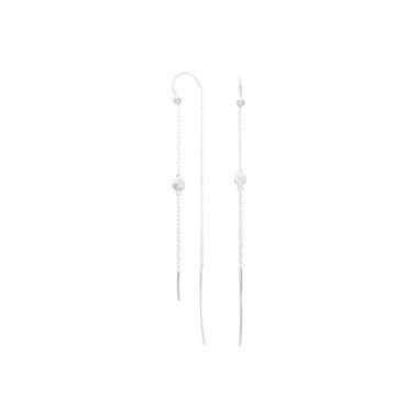 Boucles d'oreilles AÉLYS en Argent 925/1000 avec Oxydes - AE-B6OZ0481