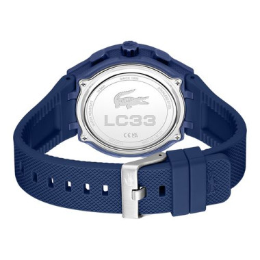 Montre LACOSTE Homme Bracelet Silicone Bleu - 2011370