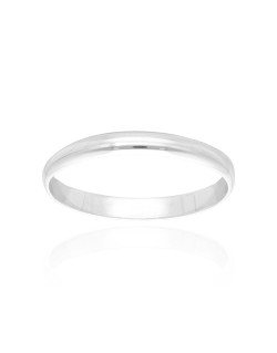 Bague Alliance AÉLYS en Argent 925/1000 - 3 mm - AE-BA60096