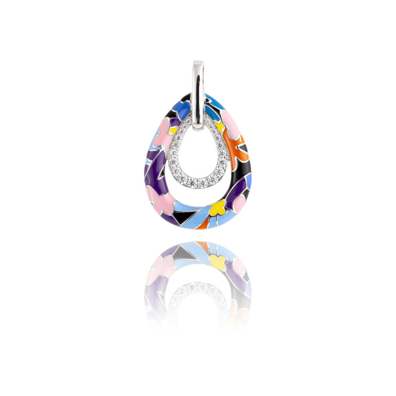 Pendentif WILLEMSTAD - UNA STORIA en Argent 925/1000 - BQ14013