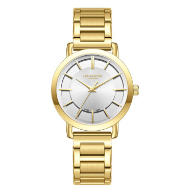 Montre CHERYL - LEE COOPER Femme Bracelet Métal Doré - LC08037.130