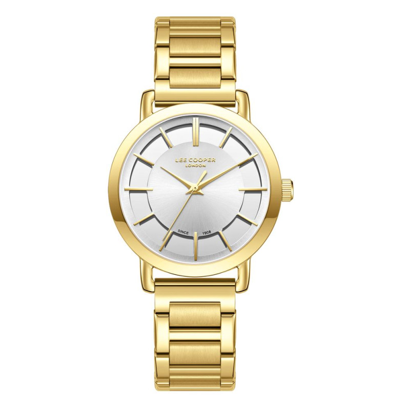 Montre CHERYL - LEE COOPER Femme Bracelet Métal Doré - LC08037.130