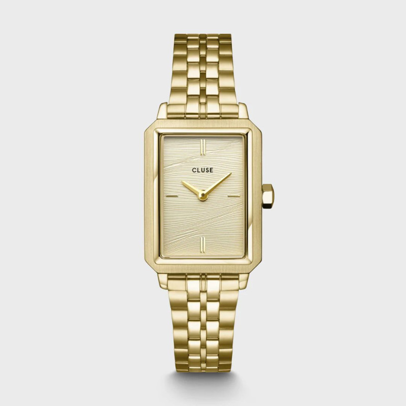 Montre FLUETTE - CLUSE Femme Bracelet Acier Doré - CW11511