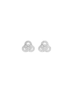 Boucles d'oreilles AÉLYS en Argent 925/1000 avec Oxydes - AE-B6OZ0499