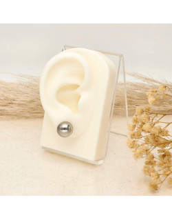 Boucles d'oreilles ETIKA en Acier - 12 mm - AE-B70155