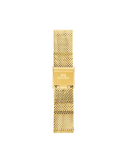 Montre GRENELLE - CLYDA Femme Bracelet Acier Milanais Doré - CLA805DDD