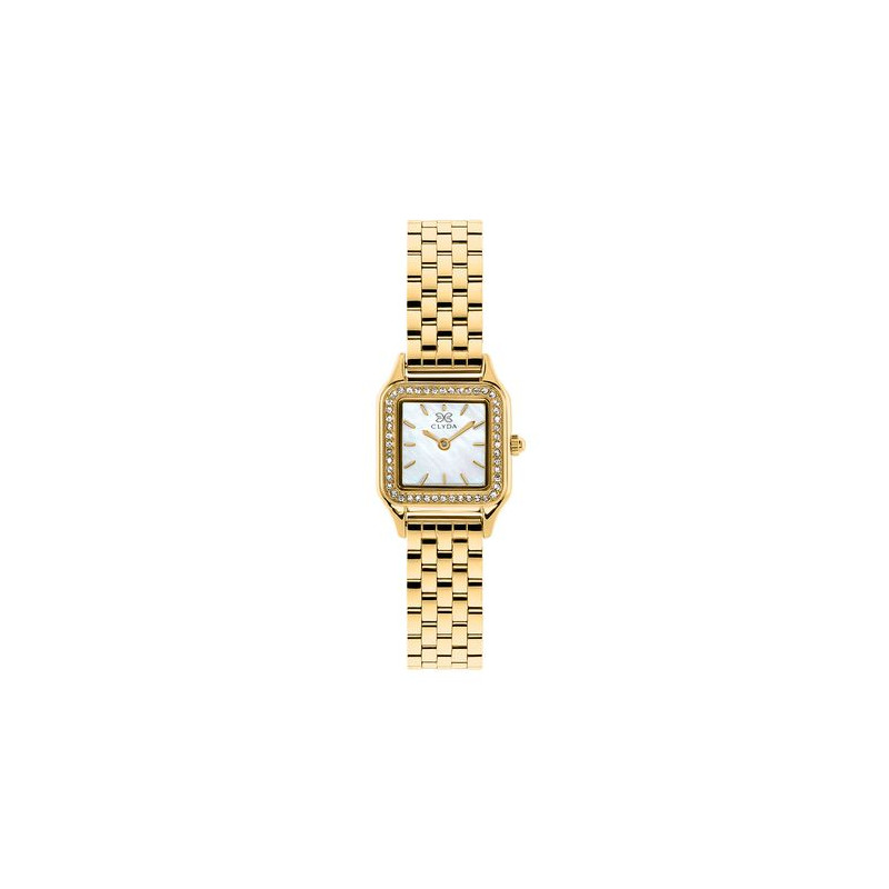 Montre SERENA - CLYDA Femme Bracelet Acier Doré - CLA828DMD