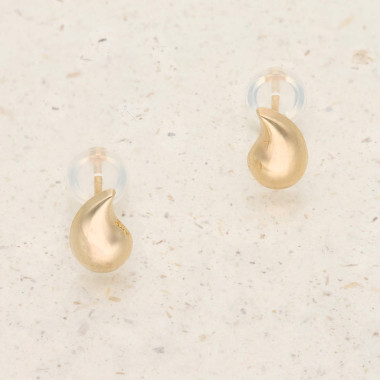 Boucles d'oreilles Goutte AÉLYS en Or 375/1000 - 0,9 cm - AE-B40225