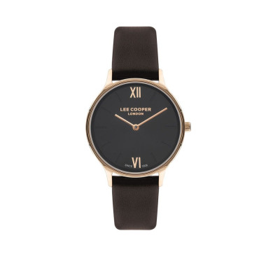 Montre LEE COOPER Femme Bracelet Cuir Marron - LC07712.466