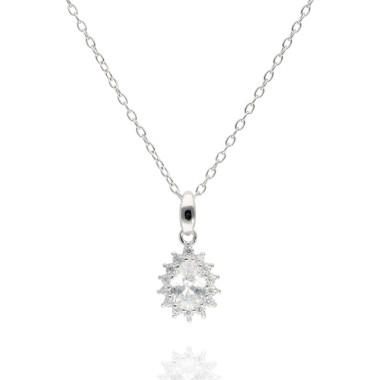 Collier AÉLYS en Argent 925/1000 avec Oxydes - AE-C6OZ0376