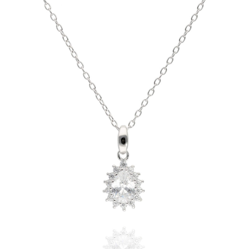 Collier AÉLYS en Argent 925/1000 avec Oxydes - AE-C6OZ0376