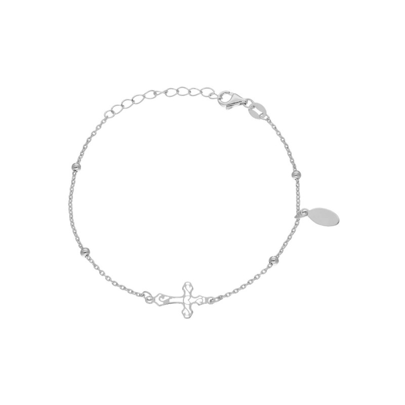 Bracelet Croix AÉLYS en Argent 925/1000 - AE-BR60222