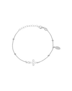 Bracelet Croix AÉLYS en Argent 925/1000 - AE-BR60222