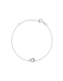 Bracelet Cercles Entrelacés AÉLYS en Argent 925/1000 - AE-BR60224