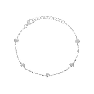 Bracelet Cœurs AÉLYS en Argent 925/1000 - AE-BR60226