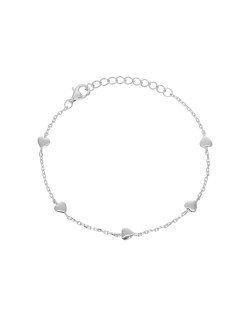 Bracelet Cœurs AÉLYS en Argent 925/1000 - AE-BR60226