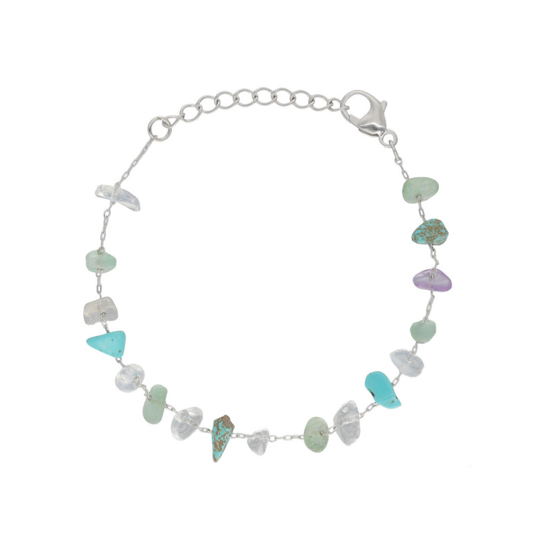 Bracelet ÉCLAT DE LUNE en Argent 925/1000 avec Pierres Naturelles - AE-BR60231