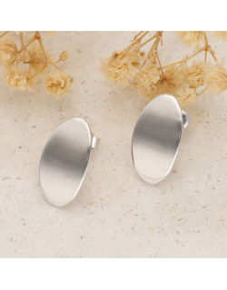 Boucles d'oreilles Ovale AÉLYS en Argent 925/1000 - AE-B60309