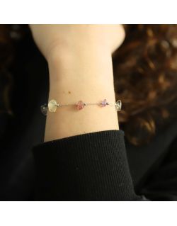 Bracelet ÉCLAT DE LUNE en Argent 925/1000 avec Pierres Naturelles - AE-BR60230