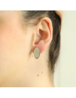 Boucles d'oreilles Ovale AÉLYS en Argent 925/1000 - AE-B60309