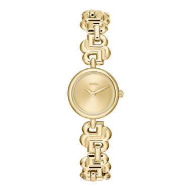 Montre DOUBLE B DRESSY - BOSS Femme Bracelet Acier Doré - 1502794
