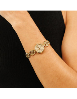 Montre DOUBLE B DRESSY - BOSS Femme Bracelet Acier Doré - 1502794