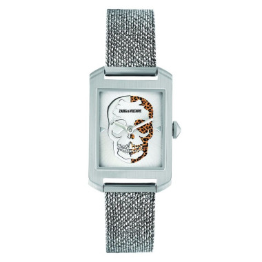 Montre ZADIG & VOLTAIRE en Acier avec Cadran Motif Tête de Mort - ZVT315