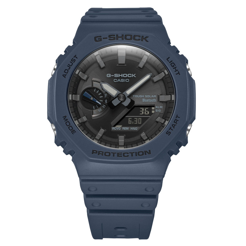 Montre G-shock Homme Bracelet Bleu - Ga-b2100-2aer 