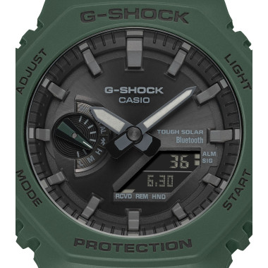 Montre G-SHOCK Homme Bracelet  Vert - GA-B2100-3AER