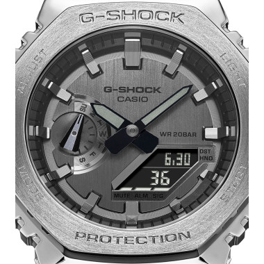 Montre G-SHOCK Homme Bracelet Résine Noir - GM-2100-1AER