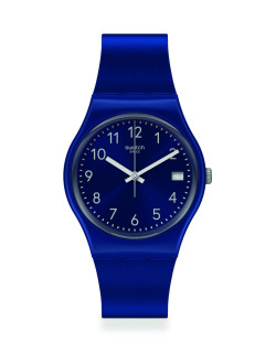 Montre SWATCH - SILVER IN BLUE Unisex Bracelet Bleu - GN416