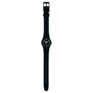 Montre SWATCH - LADY BLACK SINGLE Femme Bracelet Noir - LB170E