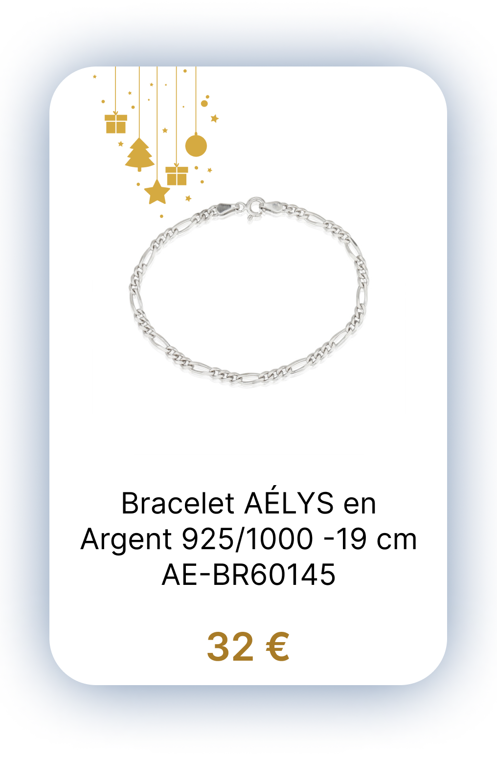 Bracelet AÉLYS en Argent 925-1000 -19 cm - AE-BR60145.png