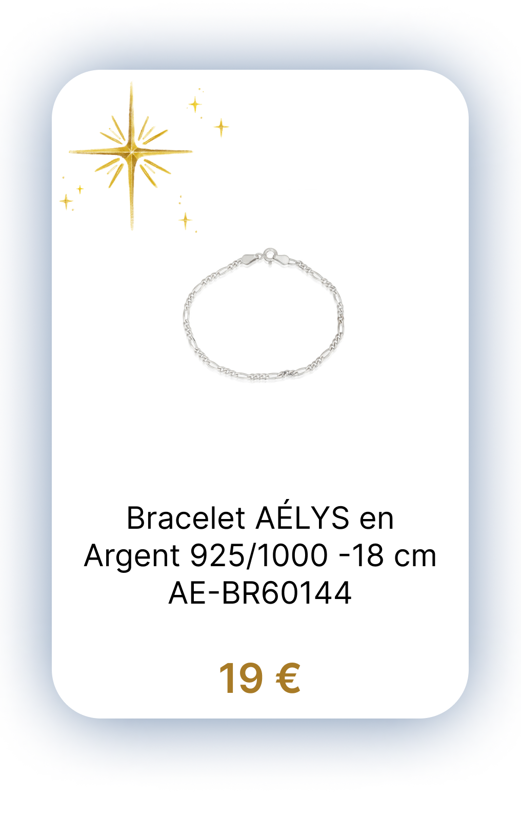 Bracelet AÉLYS en Argent 925-1000 -18 cm - AE-BR60144.png