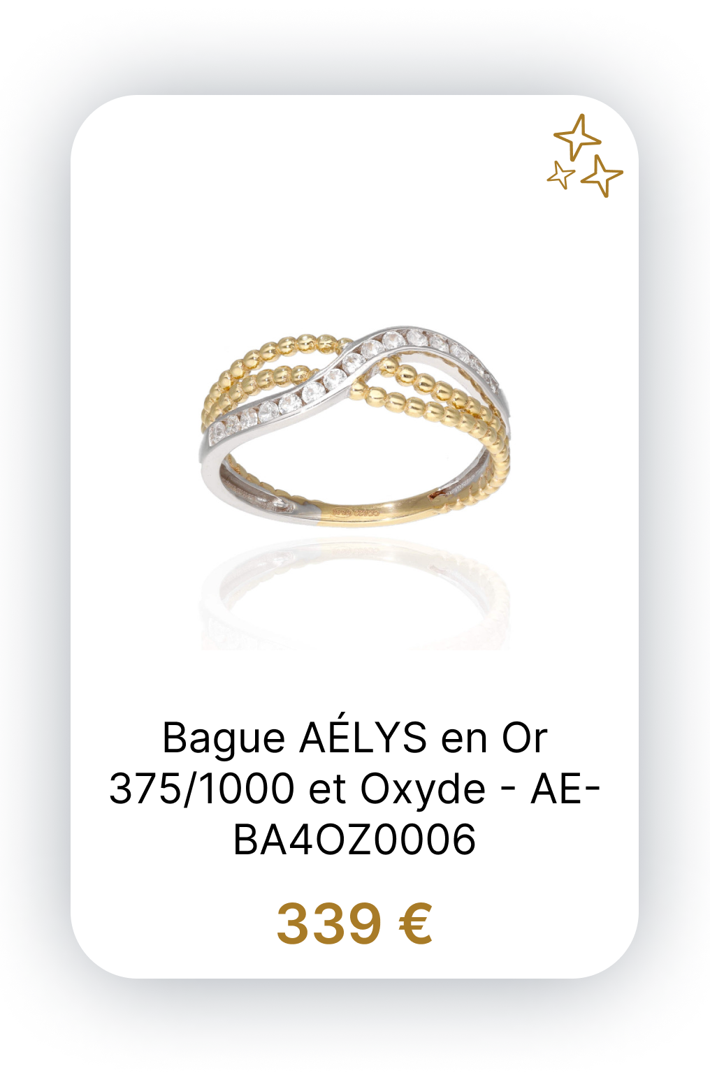 Bracelet ETIKA Rivière en Acier et Cristal Blanc - AE-BR7CR0005.png