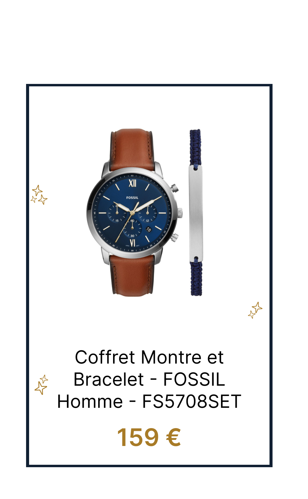 Coffret Montre et Bracelet - FOSSIL Homme - FS5708SET.png